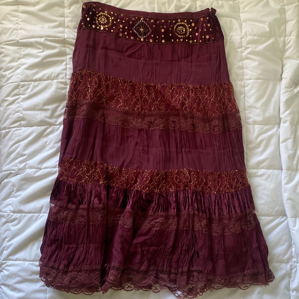 Boho Witchcore Fairy Whimsical Skirt